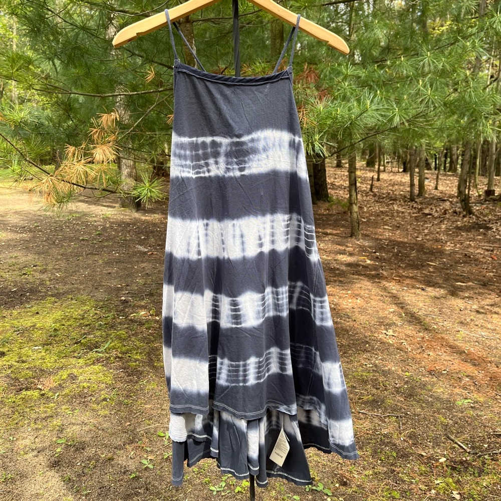 We The Free Seashell Tie Dye Tunic Top